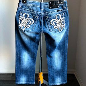 Miss Me - Cropped Jeans - Size 28 - EUC